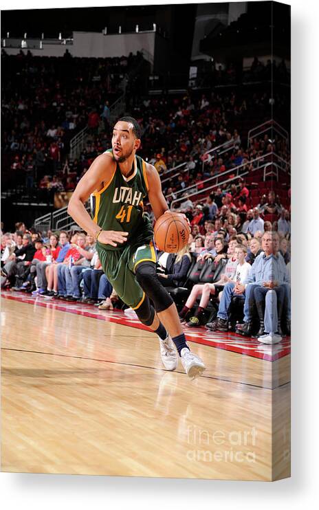 Nba Pro Basketball Canvas Print featuring the photograph Trey Lyles by Bill Baptist
