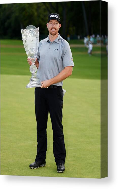 The Barclays Golf Tournament Canvas Print featuring the photograph The Barclays - Final Round #20 by Ross Kinnaird