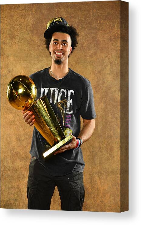 Playoffs Canvas Print featuring the photograph 2021 NBA Finals Portraits by Jesse D. Garrabrant