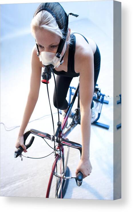 Athlete Canvas Print featuring the photograph Performance testing #25 by Science Photo Library