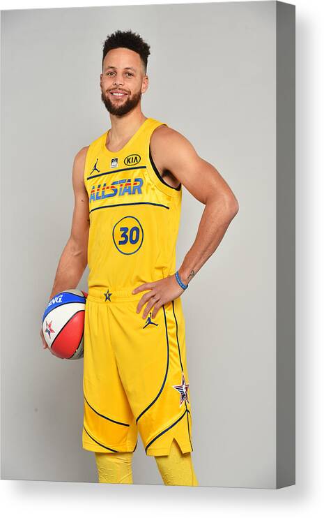 Atlanta Canvas Print featuring the photograph Stephen Curry by Jesse D. Garrabrant