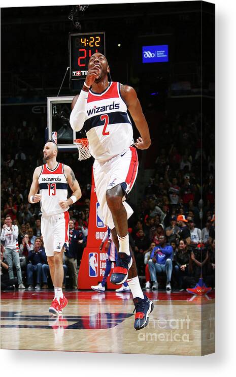 John Wall Canvas Print featuring the photograph John Wall by Ned Dishman