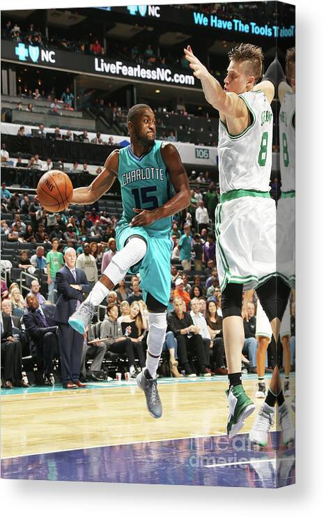 Kemba Walker Canvas Print featuring the photograph Kemba Walker #27 by Kent Smith