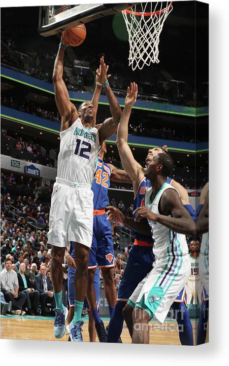 Dwight Howard Canvas Print featuring the photograph Dwight Howard #3 by Kent Smith