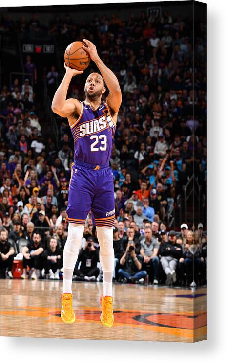 Nba Pro Basketball Canvas Print featuring the photograph Eric Gordon #3 by Barry Gossage