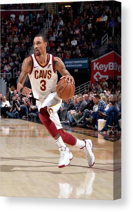 George Hill Canvas Print featuring the photograph George Hill by David Liam Kyle