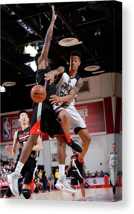John Collins Canvas Print featuring the photograph John Collins #3 by David Dow