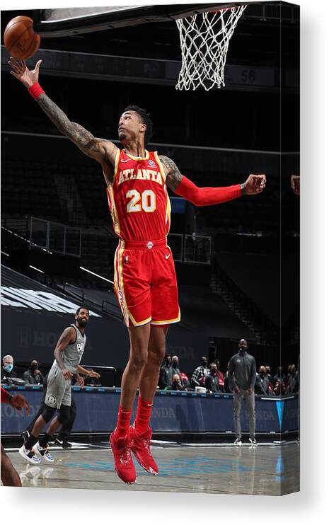 John Collins Canvas Print featuring the photograph John Collins #3 by Nathaniel S. Butler