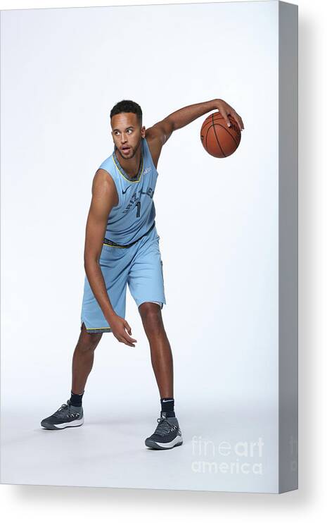 Media Day Canvas Print featuring the photograph Kyle Anderson by Joe Murphy