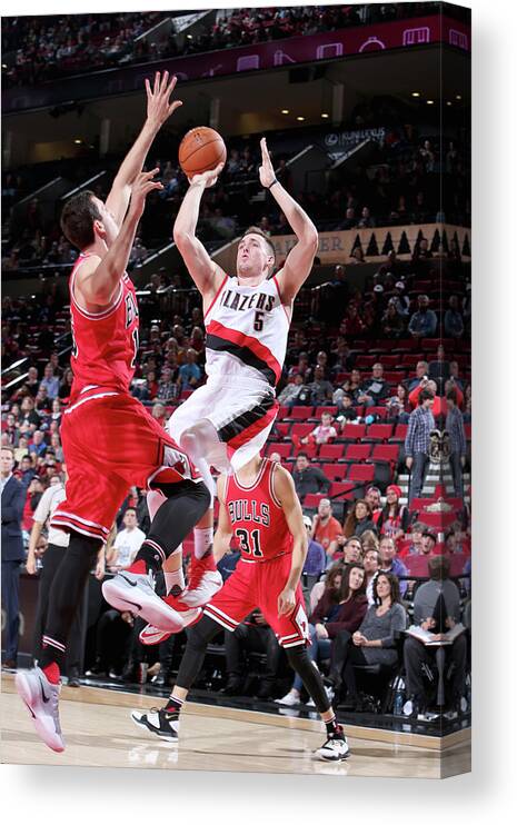 Pat Connaughton Canvas Print featuring the photograph Pat Connaughton #3 by Sam Forencich