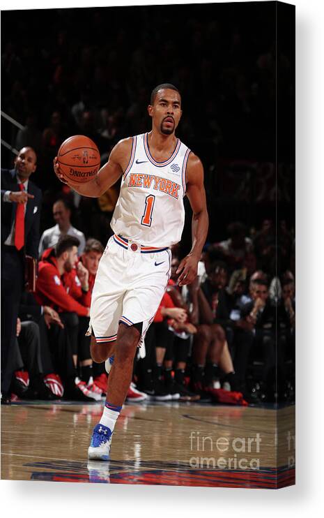 Nba Pro Basketball Canvas Print featuring the photograph Ramon Sessions by Nathaniel S. Butler