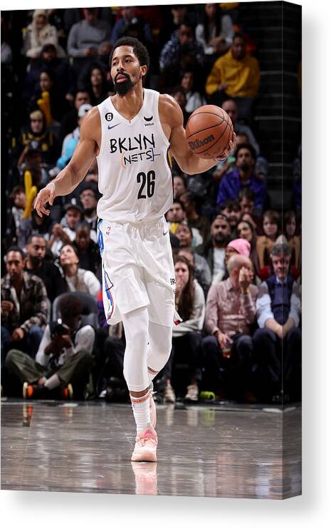 Spencer Dinwiddie Canvas Print featuring the photograph Spencer Dinwiddie #32 by Nathaniel S. Butler
