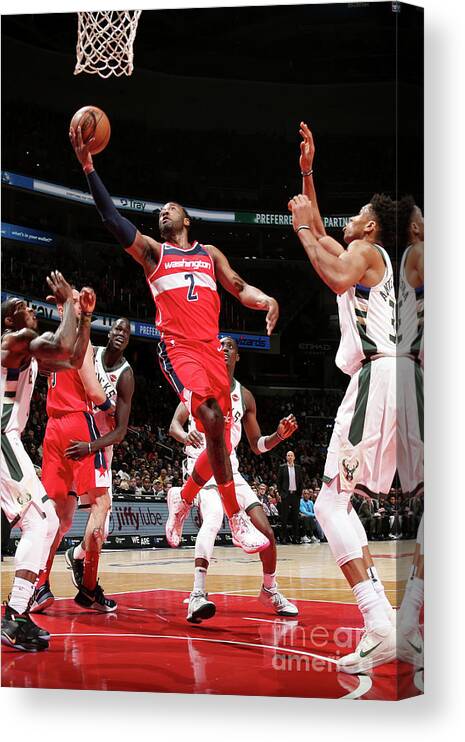 John Wall Canvas Print featuring the photograph John Wall #38 by Ned Dishman