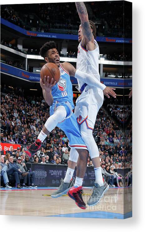 Frank Mason Iii Canvas Print featuring the photograph Frank Mason #4 by Rocky Widner