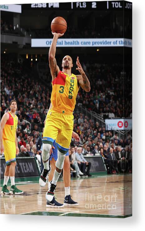George Hill Canvas Print featuring the photograph George Hill #4 by Gary Dineen