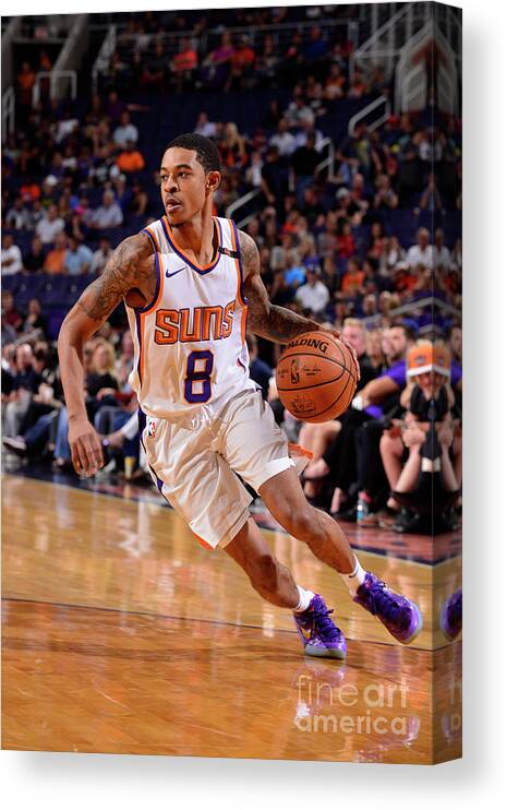 Tyler Ulis Canvas Print featuring the photograph Tyler Ulis #4 by Barry Gossage
