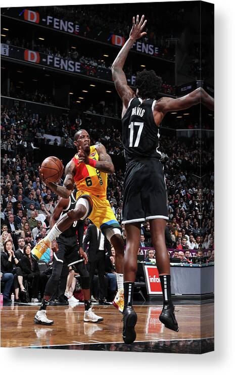 Nba Pro Basketball Canvas Print featuring the photograph Eric Bledsoe by Nathaniel S. Butler