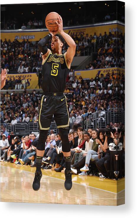 Nba Pro Basketball Canvas Print featuring the photograph Josh Hart by Andrew D. Bernstein