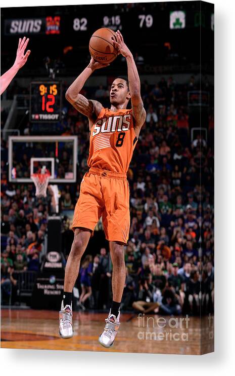 Tyler Ulis Canvas Print featuring the photograph Tyler Ulis by Barry Gossage
