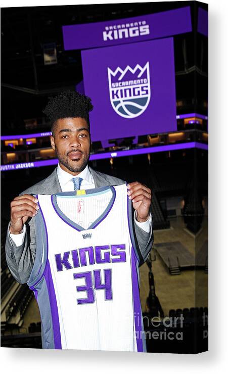 Frank Mason Iii Canvas Print featuring the photograph Frank Mason #6 by Rocky Widner