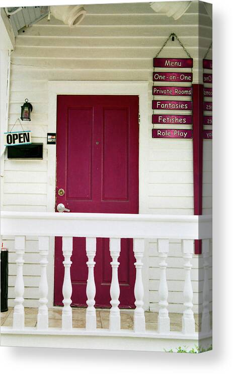  Canvas Print featuring the photograph Key West #20 by Claude Taylor