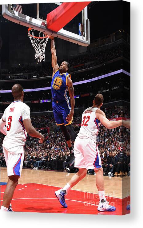 Nba Pro Basketball Canvas Print featuring the photograph Andre Iguodala by Andrew D. Bernstein