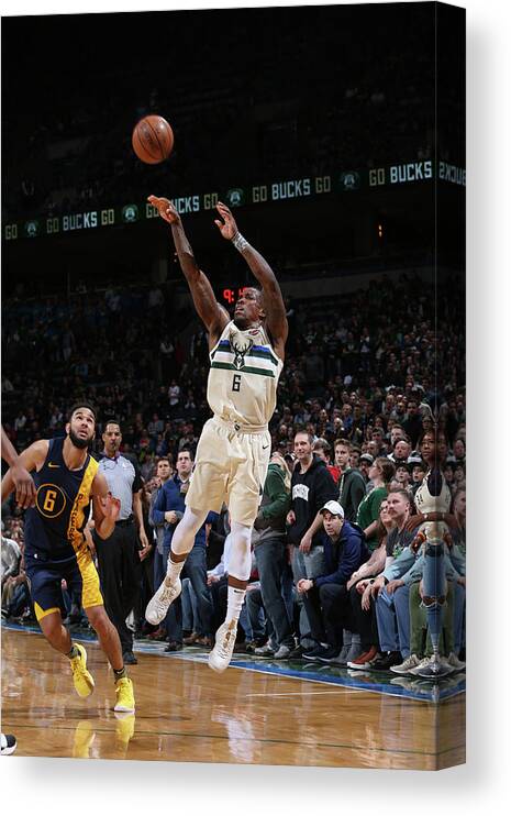 Nba Pro Basketball Canvas Print featuring the photograph Eric Bledsoe by Gary Dineen
