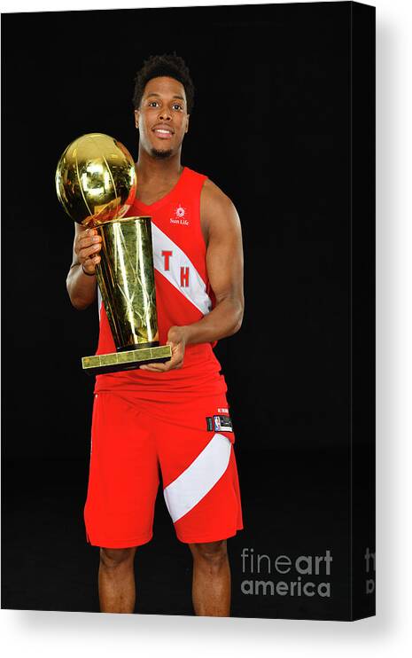 Playoffs Canvas Print featuring the photograph Kyle Lowry by Jesse D. Garrabrant