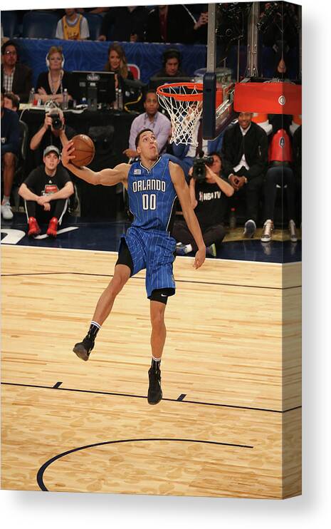 Event Canvas Print featuring the photograph Aaron Gordon by Gary Dineen