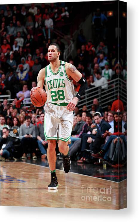 Nba Pro Basketball Canvas Print featuring the photograph Abdel Nader by Jeff Haynes