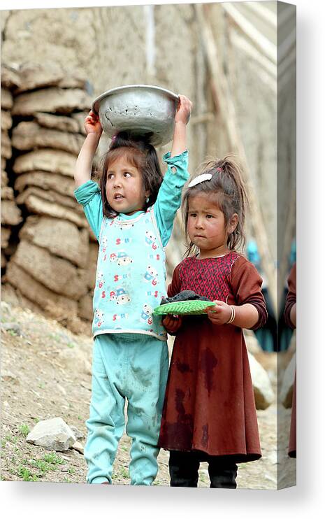  Canvas Print featuring the photograph Afghanistan 22 by Eric Pengelly