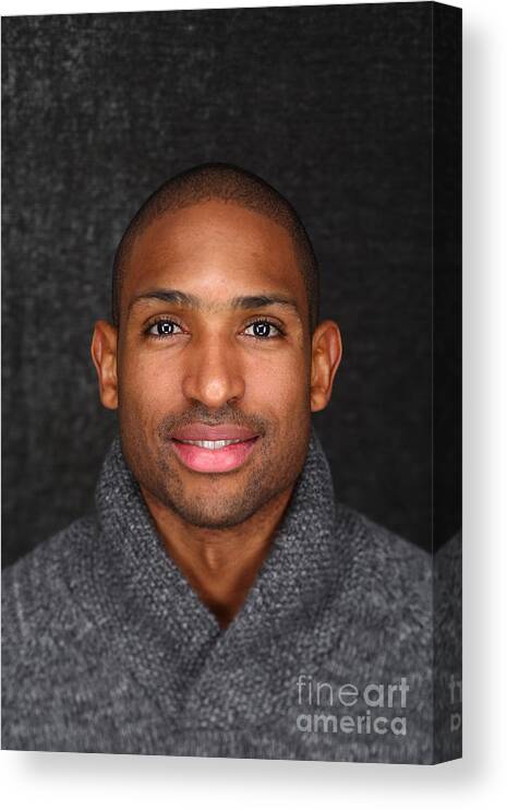 Event Canvas Print featuring the photograph Al Horford by Nathaniel S. Butler