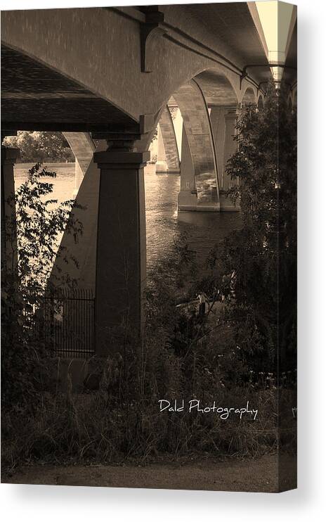  Canvas Print featuring the photograph American River by Kristy Urain