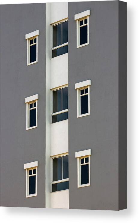 Apartment Side Canvas Print featuring the photograph Apartment Side by Prakash Ghai