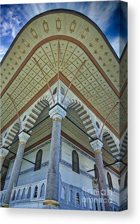 Turkey Canvas Print featuring the photograph Audience Chamber by Sam Antonio