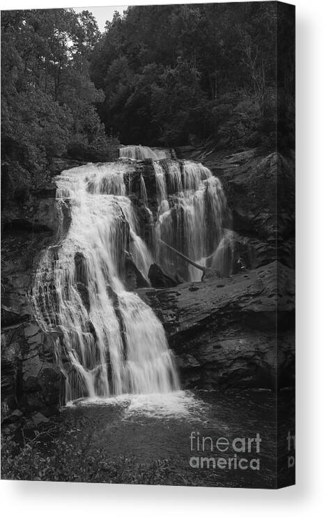 3661 Canvas Print featuring the photograph Bald River Falls by FineArtRoyal Joshua Mimbs