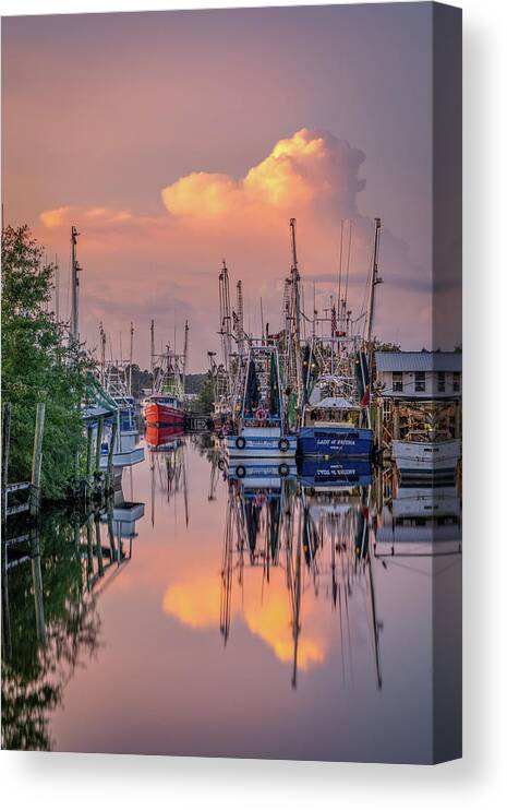 Bayou Canvas Print featuring the photograph Bayou Morning, 9-9-20 by Brad Boland