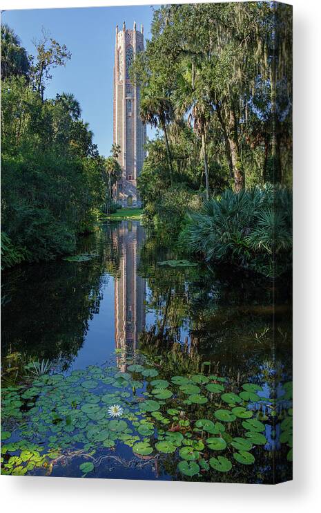 Tower Canvas Print featuring the photograph BocTower by Les Greenwood