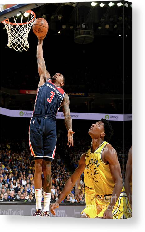 Bradley Beal Canvas Print featuring the photograph Bradley Beal by Noah Graham