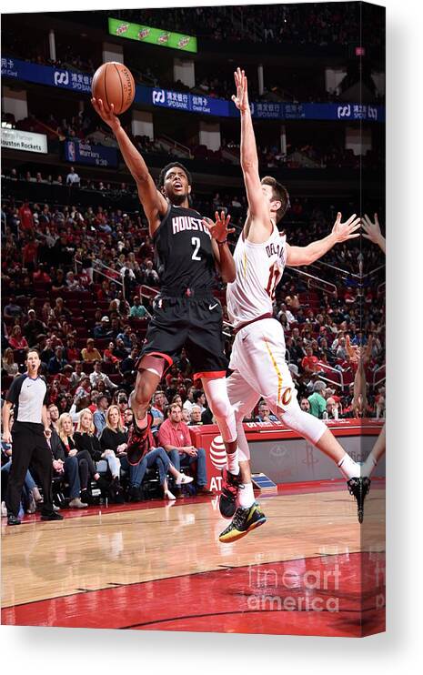 Nba Pro Basketball Canvas Print featuring the photograph Brandon Knight by Bill Baptist