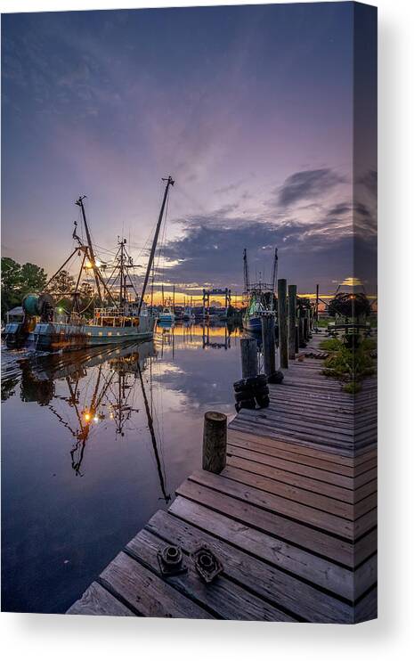 Boat Canvas Print featuring the photograph Capt Salty by Brad Boland