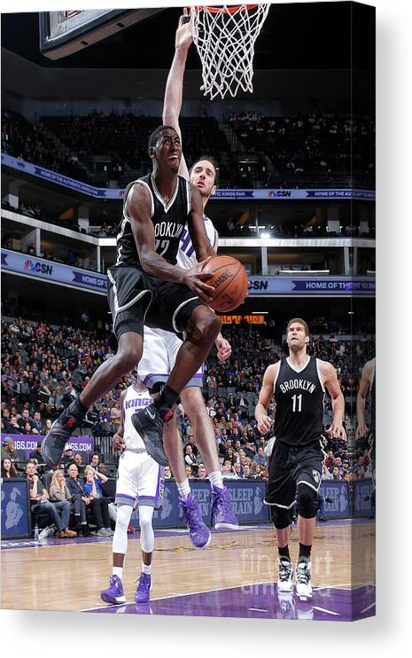 Nba Pro Basketball Canvas Print featuring the photograph Caris Levert by Rocky Widner