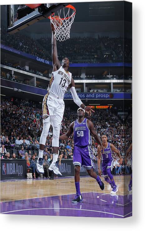 Nba Pro Basketball Canvas Print featuring the photograph Cheick Diallo by Rocky Widner
