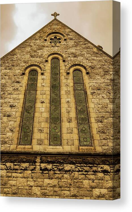 Ancient Canvas Print featuring the photograph Church of the Assumption by Fabiano Di Paolo