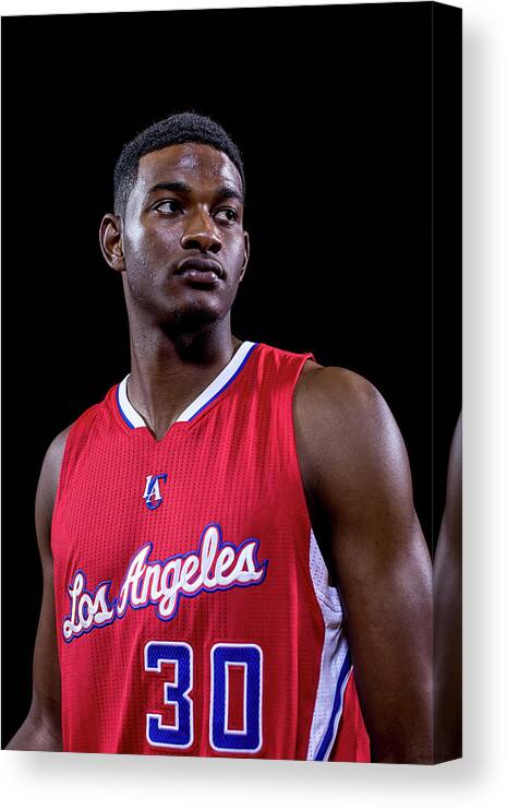 Nba Pro Basketball Canvas Print featuring the photograph C.j. Wilcox by Nick Laham