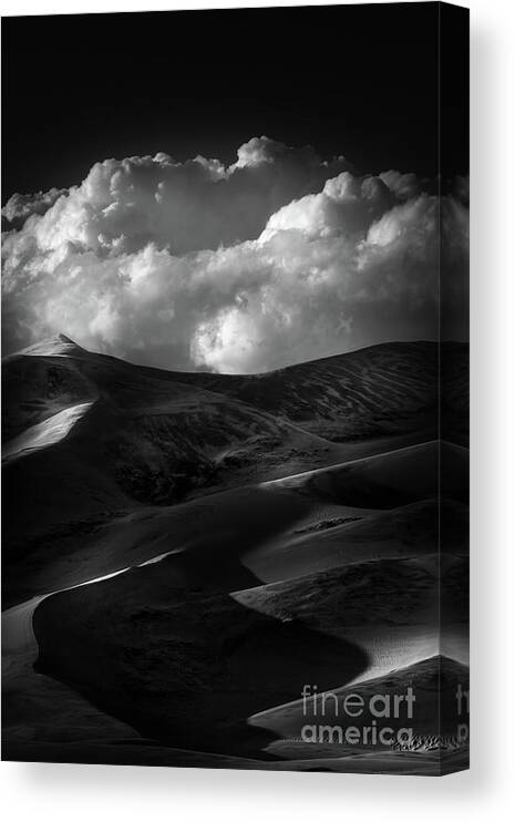 Colorado Canvas Print featuring the photograph Colorado Great Sand Dunes National Park by Doug Sturgess