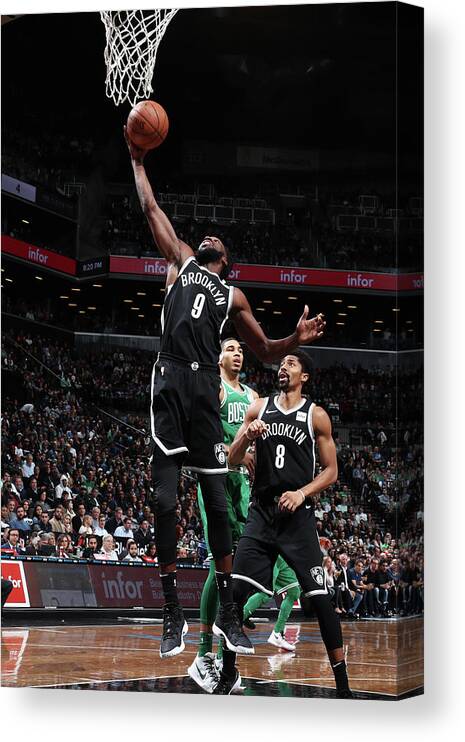 Nba Pro Basketball Canvas Print featuring the photograph Demarre Carroll by Nathaniel S. Butler