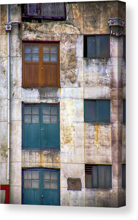 Photo Canvas Print featuring the photograph Doors Going Nowhere by Anthony M Davis