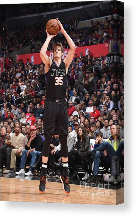 Dragan Bender Canvas Print featuring the photograph Dragan Bender by Andrew D. Bernstein