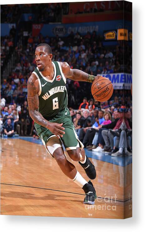 Nba Pro Basketball Canvas Print featuring the photograph Eric Bledsoe by Bill Baptist